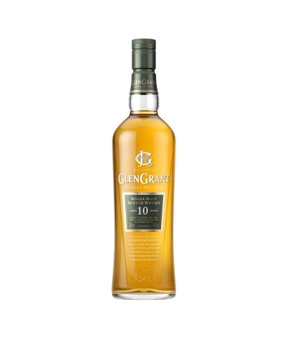Fles Glen Grant 10 Years Old The Major's Reserve Pure Highland Single Malt Whisky, whisky, op voorraad bij slijterij ’t Bockje in Bathmen