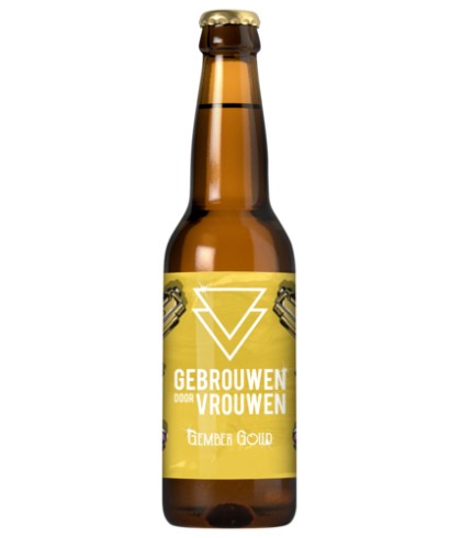 Gebrouwen door Vrouwen Gember Goud, bier op voorraad bij slijterij t Bockje in Bathmen