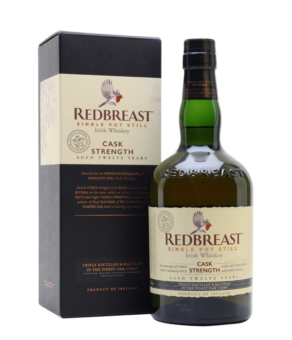 Redbreast 12 Years Old Irish Whiskey Cask Strength bij t Bockje in Bathmen