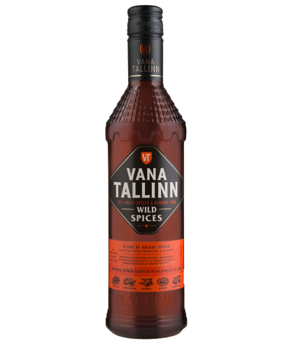 Fles Vana Tallinn Wild Spices, rum, bij slijterij t Bockje in Bathmen