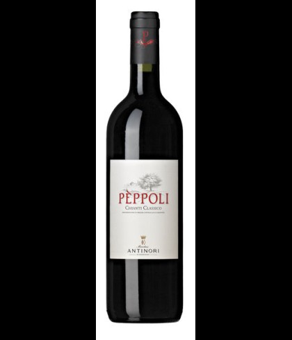 Fles Peppoli Chianti Classico, wijn op voorraad bij slijterij t Bockje in Bathmen