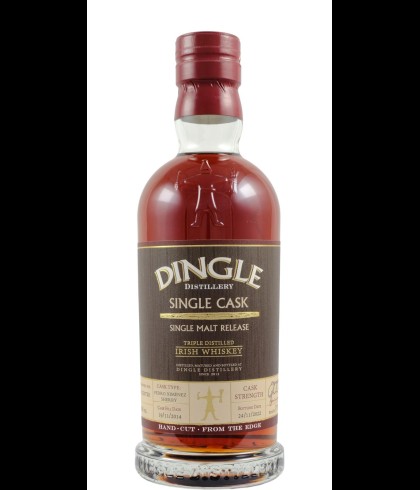 Fles Dingle 2014 Single Cask, single malt whisky, op voorraad bij slijterij t Bockje in Bathmen