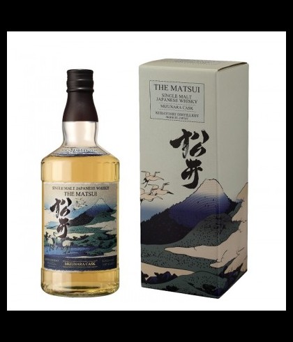 Fles The Matsui Mizunara Cask, whisky, op voorraad bij slijterij t Bockje in Bathmen