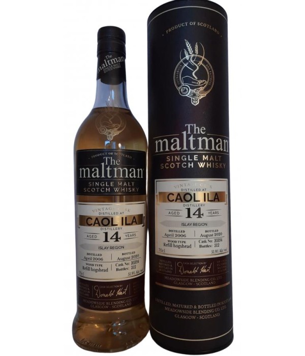 The Maltman Caol Ila 14y 2006 bij t Bockje in Bathmen