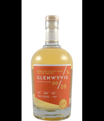 Fles GlenWyvis Batch 01/19 Highland, whisky, op voorraad bij slijterij t Bockje in Bathmen