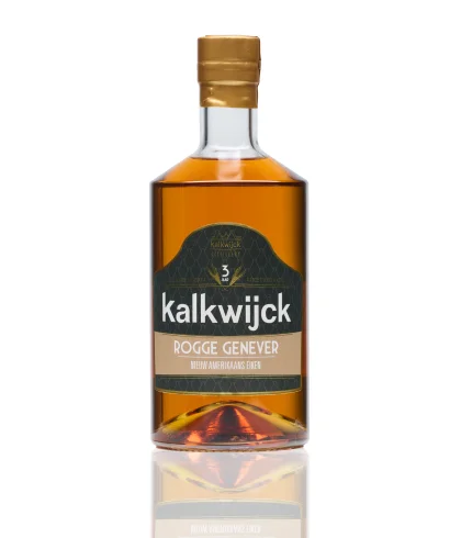Kalkwijck Rogge Genever 3 jaar oud, jenever bij slijterij t Bockje in Bathmen