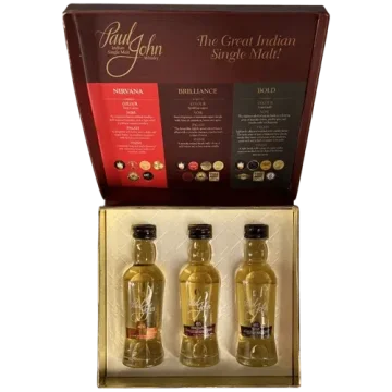 Paul John Whisky Flag Ship 3-pack