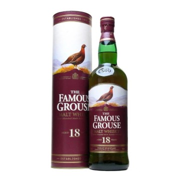 THE FAMOUS GROUSE MALT WHISKEY 18 YEARS