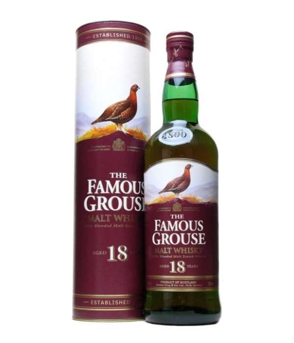 The Famous Grouse Malt Shiwkey 18 Years Old bij t Bockje in Bathmen