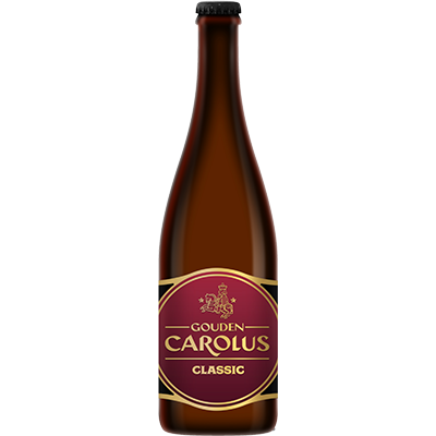 Fles Gouden Carolus Classic, bier van Gouden Carolus, op voorraad bij slijterij ’t Bockje in Bathmen