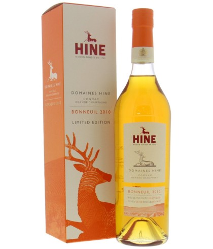 Cognac Hine Bonneuil 2010 van Hine, bij slijterij ’t Bockje in Bathmen