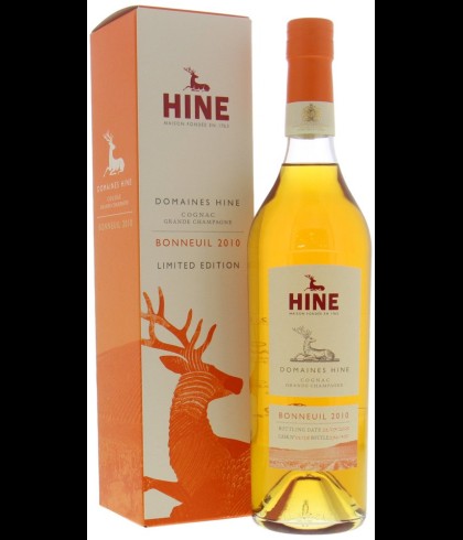 Cognac Hine Bonneuil 2010 van Hine, bij slijterij ’t Bockje in Bathmen