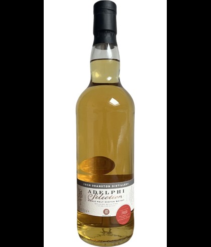 Fles Adelphi Deanston 10 Years Old 2013, single malt whisky, op voorraad bij slijterij t Bockje in Bathmen
