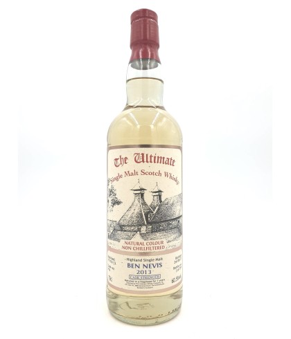 Fles The Ultimate Ben Nevis 7Y 2013 Cask Strength, single malt whisky, op voorraad bij slijterij t Bockje in Bathmen