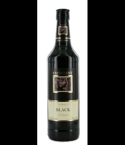 Excellent Cocktail Black = Drop, op voorraad bij slijterij t Bockje in Bathmen