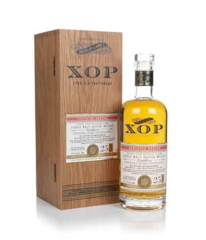 Fles XOP Craigellachie 25 Years Old 1995, Schotse whisky uit de XOP-reeks van Douglas Laing, op voorraad bij slijterij t Bockje in Bathmen