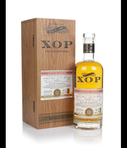 Fles XOP Craigellachie 25 Years Old 1995, Schotse whisky uit de XOP-reeks van Douglas Laing, op voorraad bij slijterij t Bockje in Bathmen