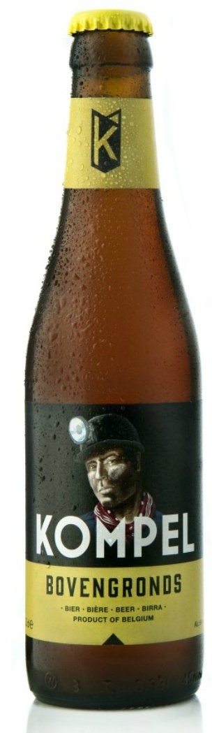 Fles Kompel Bovengronds, bier van Kompel, op voorraad bij slijterij ’t Bockje in Bathmen
