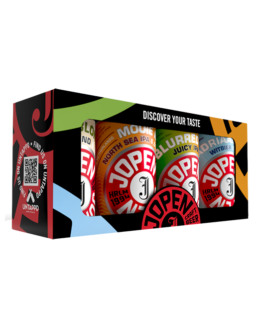Jopen Giftpack 4 blikken