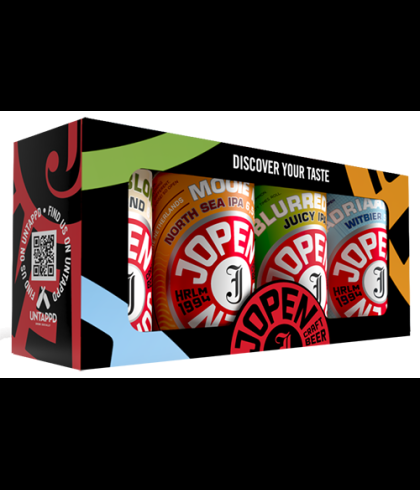Jopen Giftpack 4 blikken
