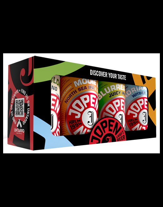 Jopen Giftpack 4 blikken