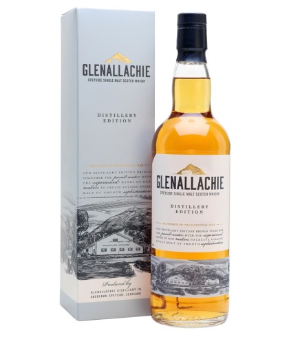 Fles GlenAllachie Distillery Edition, single malt whisky, op voorraad bij slijterij t Bockje in Bathmen