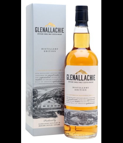 Fles GlenAllachie Distillery Edition, single malt whisky, op voorraad bij slijterij t Bockje in Bathmen