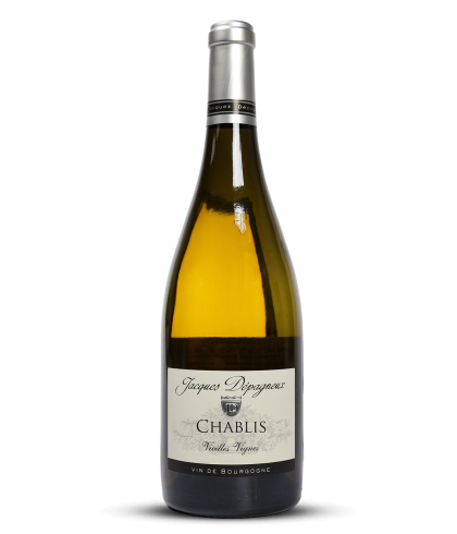 Fles Jacques Depagneux Chablis Vieilles Vignes, wijn bij slijterij t Bockje in Bathmen