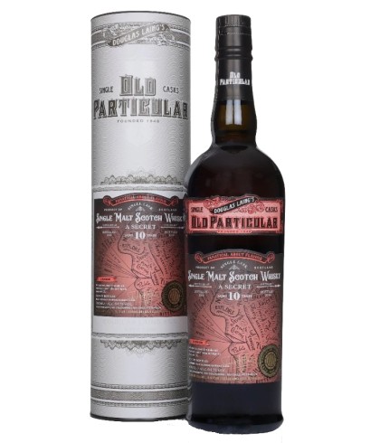 Bottiglia di Old Particular A Secret Speyside 10Y 2016, whisky