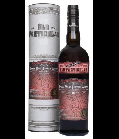 Bottiglia di Old Particular A Secret Speyside 10Y 2016, whisky