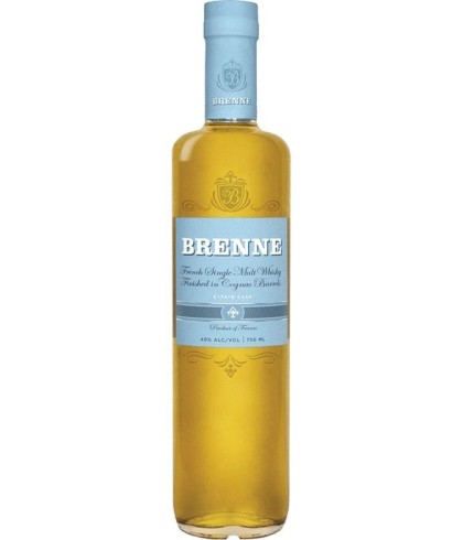 Fles Brenne French Single Malt, whisky, op voorraad bij slijterij t Bockje in Bathmen