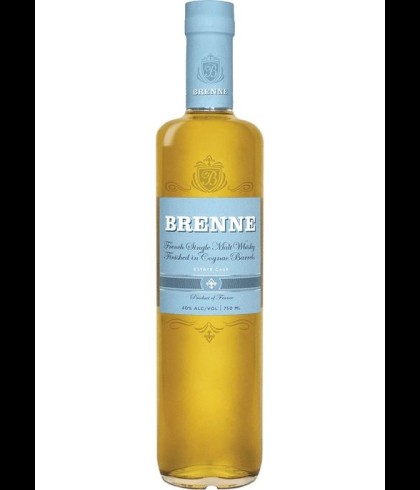 Fles Brenne French Single Malt, whisky, op voorraad bij slijterij t Bockje in Bathmen