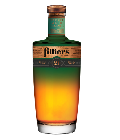 Filliers Barrel Aged Genever Aged 21 Years, jenever bij slijterij t Bockje in Bathmen