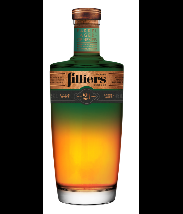 Filliers Barrel Aged Genever Aged 21 Years bij t Bockje in Bathmen