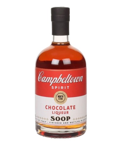 North Star Spirits Campbeltown Chocolate Soop Liqueur, op voorraad bij slijterij t Bockje in Bathmen
