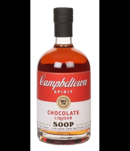 North Star Spirits Campbeltown Chocolate Soop Liqueur, op voorraad bij slijterij t Bockje in Bathmen