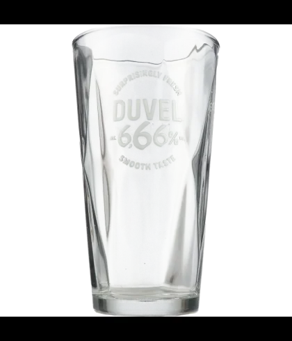Duvel 666 glas 33cl, glas bij t Bockje in Bathmen