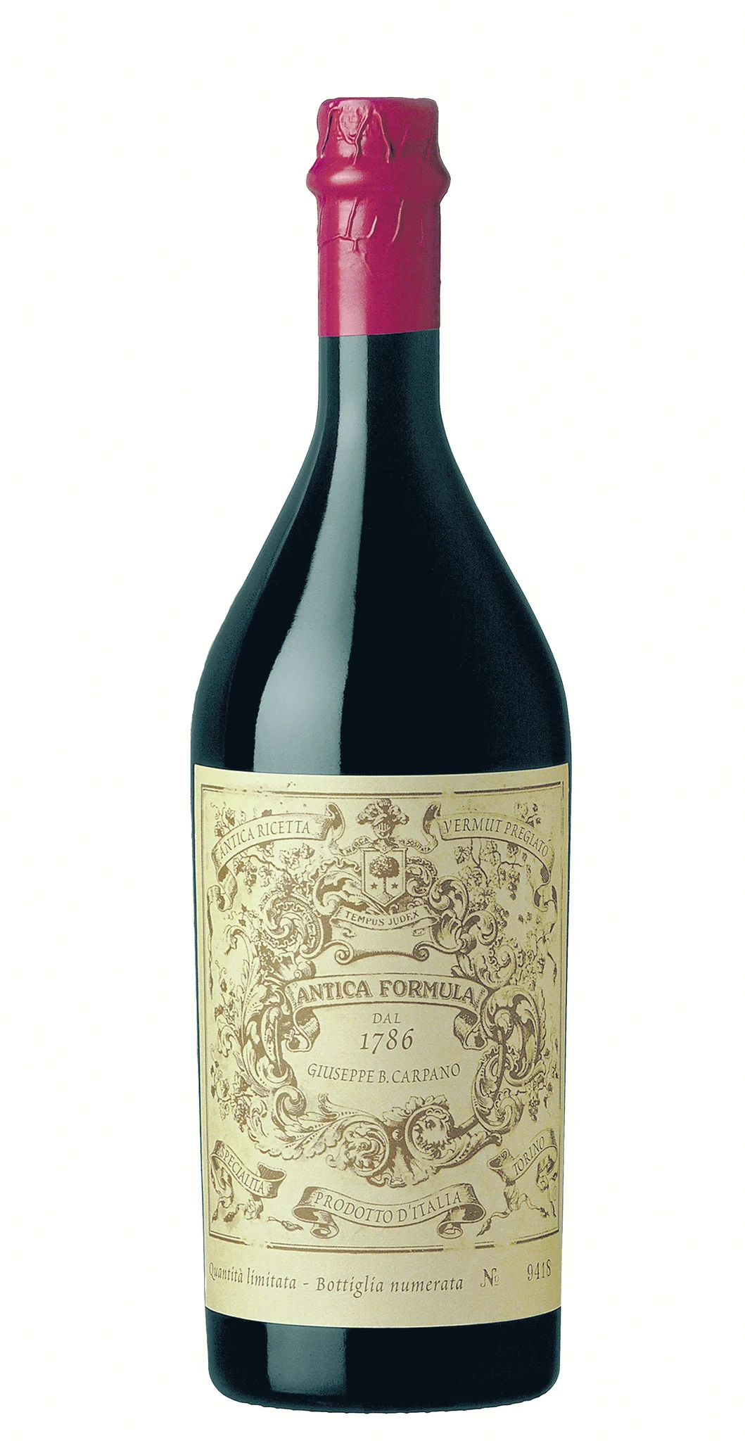 Vermouth Antica Formula Carpano van Antica, op voorraad bij slijterij ’t Bockje in Bathmen