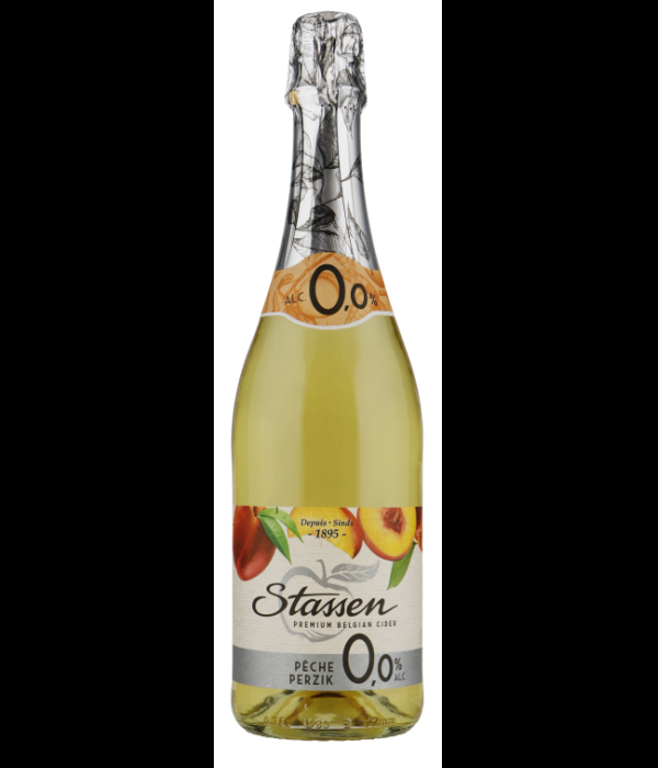 Stassen Degre Zero Perzik Cider 0,0, wijn bij t Bockje in Bathmen