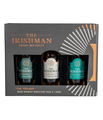 Geschenk The Irishman The Trilogy Geschenkpakket 3 x 5cl, bij slijterij ’t Bockje in Bathmen