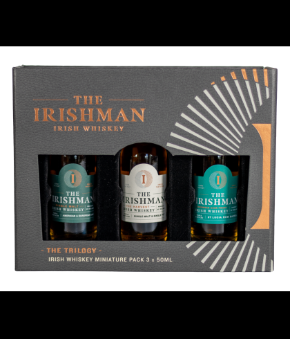 Geschenk The Irishman The Trilogy Geschenkpakket 3 x 5cl, bij slijterij ’t Bockje in Bathmen