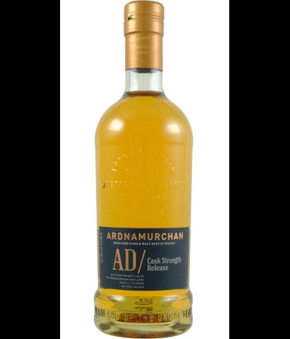 Fles Adelphi Ardnamurchan Cask Strength 2025, single malt whisky, op voorraad bij slijterij t Bockje in Bathmen