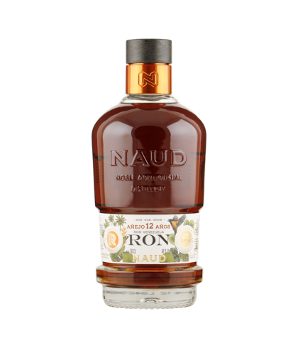 Fles Naud Ron Venezuela Añejo 12 Años, rum, bij slijterij t Bockje in Bathmen