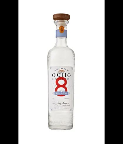 Ocho Tequila Plata, op voorraad bij slijterij t Bockje in Bathmen