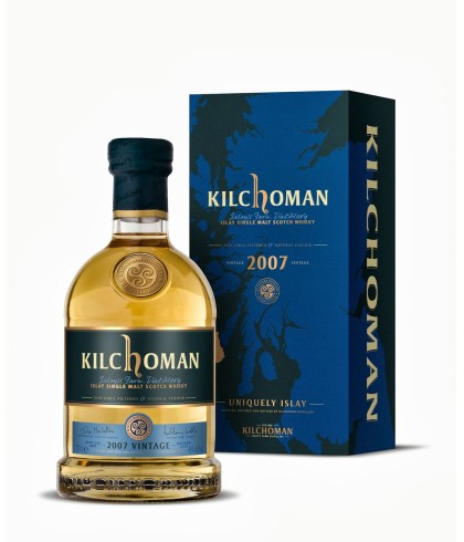 Fles Islay single malt van Kilchoman, op voorraad bij slijterij t Bockje in Bathmen