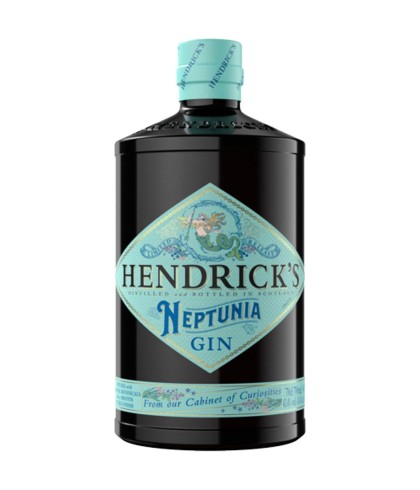 Fles Hendrick's Neptunia Gin, gin, op voorraad bij slijterij t Bockje in Bathmen