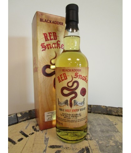 Fles Red Snake Redneck 112 Raw Cask, single malt whisky, op voorraad bij slijterij t Bockje in Bathmen