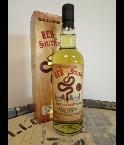 Fles Red Snake Redneck 112 Raw Cask, single malt whisky, op voorraad bij slijterij t Bockje in Bathmen