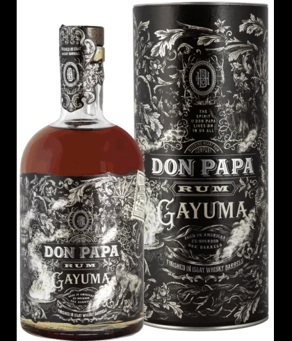 Fles Don Papa Gayuma Rum, rum, op voorraad bij slijterij t Bockje in Bathmen