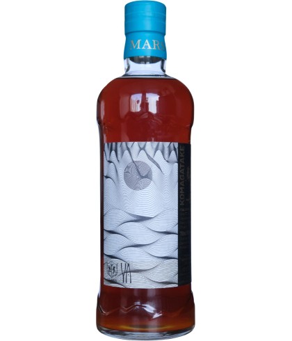 Fles Mars Komagatake Yakushima Aging 2017, Japanse single malt whisky, op voorraad bij slijterij t Bockje in Bathmen